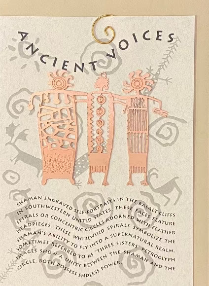 Three Sisters Suncatcher & Notecard Canyonlands Natural History