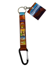 Load image into Gallery viewer, Southeast Utah Parks & Monuments Carabiner Strap Keychain