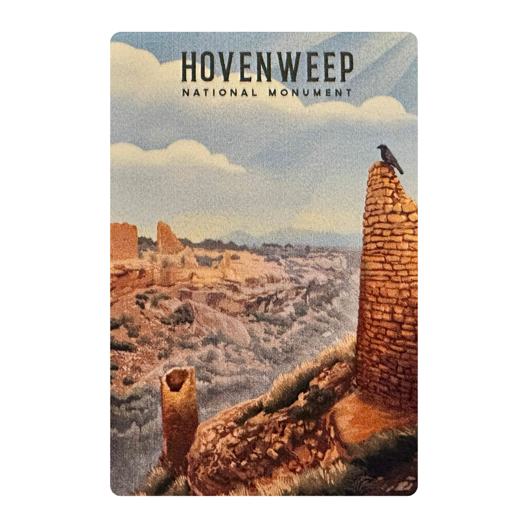 Hovenweep Metal Magnet Canyonlands Natural History Association 0825