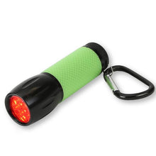 Load image into Gallery viewer, Red LED Flashlight