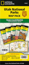 Load image into Gallery viewer, Utah National Parks Mighty 5 Map Pack