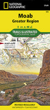 Load image into Gallery viewer, Moab Greater Region Map