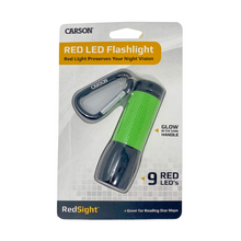 Load image into Gallery viewer, Red LED Flashlight