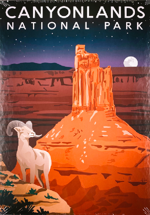 Canyonlands Candlestick Tower 1,000pc Puzzle – Canyonlands Natural