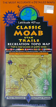 Load image into Gallery viewer, Classic Moab Trails Map