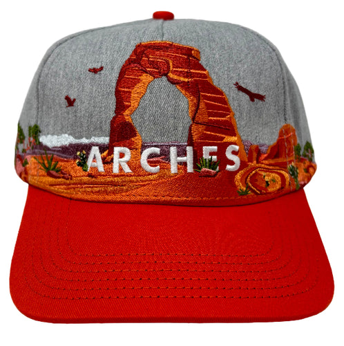 Arches Pano Embroidered Hat