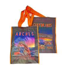 Load image into Gallery viewer, Arches &amp; Canyonlands Night Sky Tall Recycled Bag