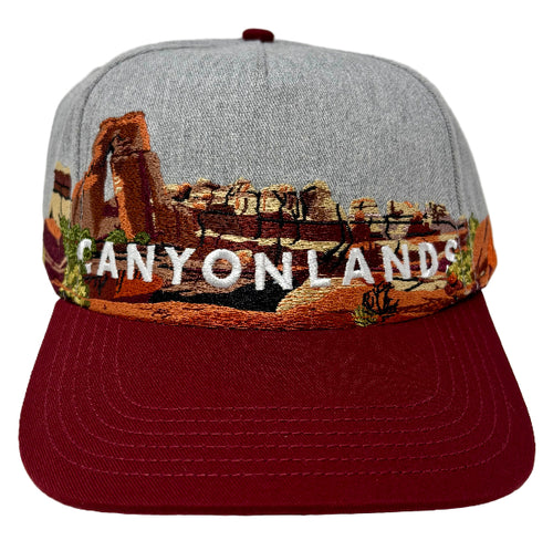 Canyonlands Pano Embroidered Hat