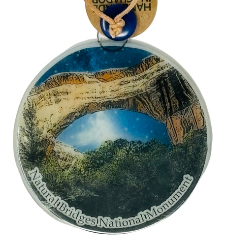 Natural Bridges National Monument Night Sky Ornament/ Sun Catcher