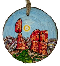 Load image into Gallery viewer, Balanced Rock Wood Ornament