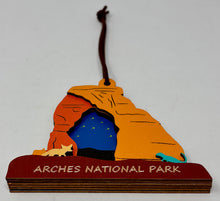 Load image into Gallery viewer, Arches Delicate Arch Wood Ornament