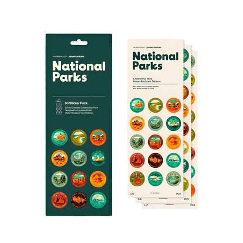 63 National Parks Sticker Pack