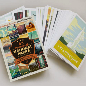 63 Postcards of National Parks