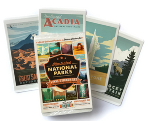 63 National Parks Sticker Set