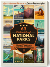 Load image into Gallery viewer, 63 Postcards of National Parks