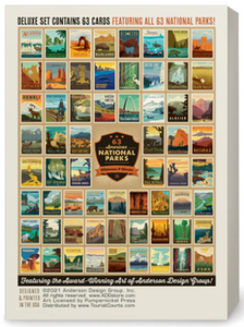 63 Postcards of National Parks