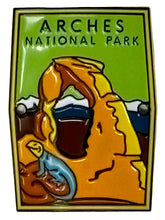 Load image into Gallery viewer, Arches Delicate Arch Walking Stick Medallion