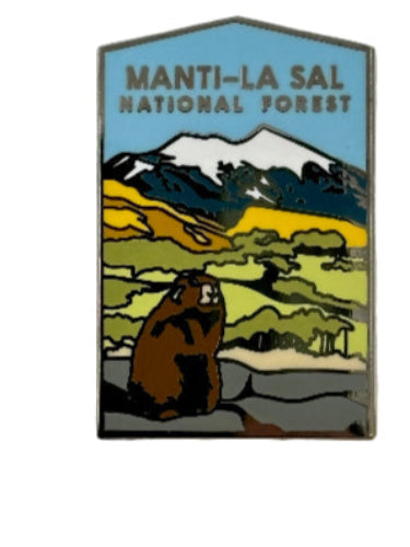 Manti-La Sal National Forest Lapel Pin