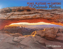 Load image into Gallery viewer, 2027 Peaks, Plateaus &amp; Canyons Wall Calendar