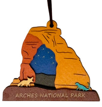 Load image into Gallery viewer, Arches Delicate Arch Wood Ornament