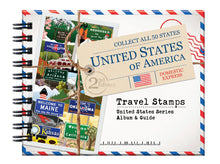 Load image into Gallery viewer, Travel Stamps United States Series Album &amp; Guide