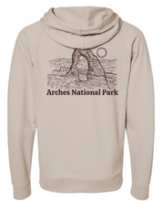 Load image into Gallery viewer, Arches Sketch Full Zip Hoodie