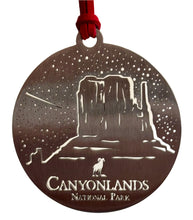 Load image into Gallery viewer, Canyonlands Night Metal Ornament