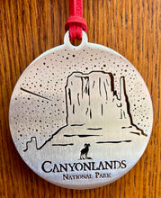 Load image into Gallery viewer, Canyonlands Night Metal Ornament