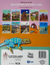 Load image into Gallery viewer, Southeastern Utah Public Lands Coloring Book