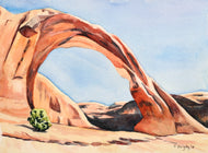 Corona Arch Watercolor Notecard