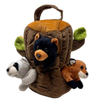 Load image into Gallery viewer, Plush Tree House with Animals