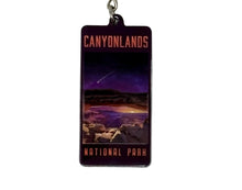 Load image into Gallery viewer, Arches &amp; Canyonlands Night Sky Keychain
