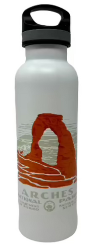 Arches WPA Style Water Bottle