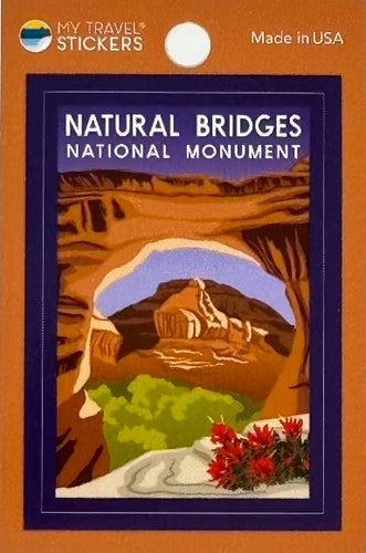 Natural Bridges Mini Sticker