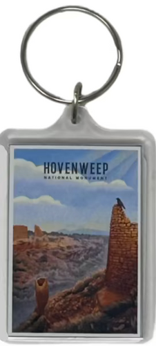 Hovenweep Litho Keychain