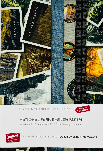 National Park Fat Quarter Fabric Pack