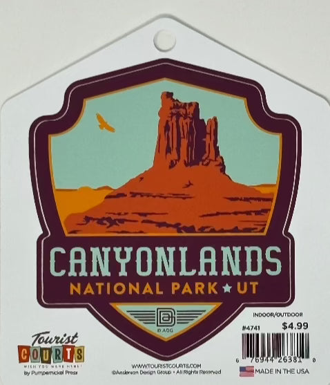 Canyonlands Emblem Badge Sticker