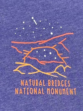 Load image into Gallery viewer, Natural Bridges Night Sky T-Shirt