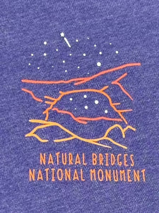 Natural Bridges Night Sky T-Shirt