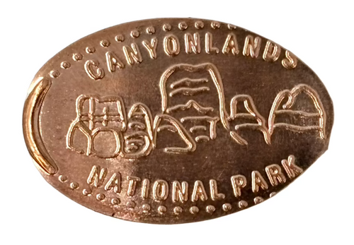 Canyonlands Needles District Pressed Penny