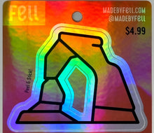 Load image into Gallery viewer, Arches Holographic Delicate Arch Sticker