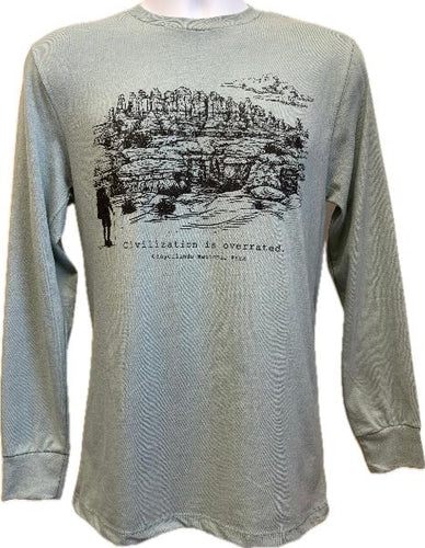 Canyonlands Civilization is Overrated Long Sleeve T-Shirt