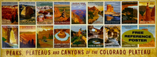 Load image into Gallery viewer, Peaks,Plateaus and Canyons of the Colorado Plateau Retro Ranger Puzzle