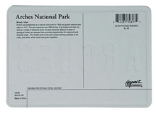 Load image into Gallery viewer, Arches Tin License Plate Postcard