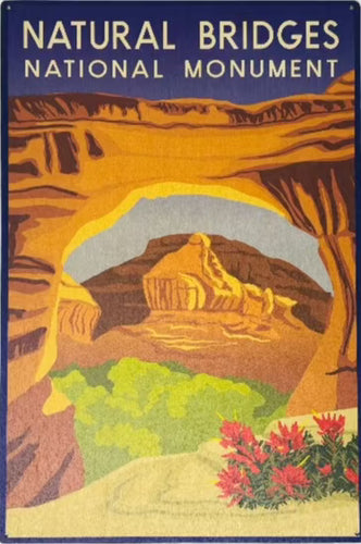 Natural Bridges Wood Sign
