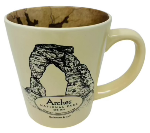 Arches Map Mug