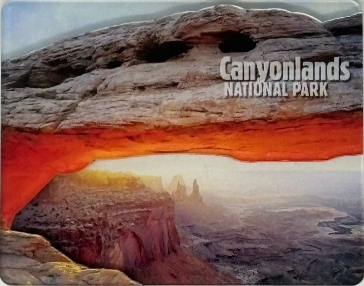 Canyonlands 3D Mesa Arch Magnet