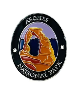 Arches Traveler Walking Stick Medallion