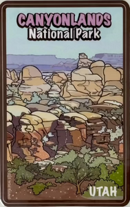 Canyonlands Chesler Park Sticker