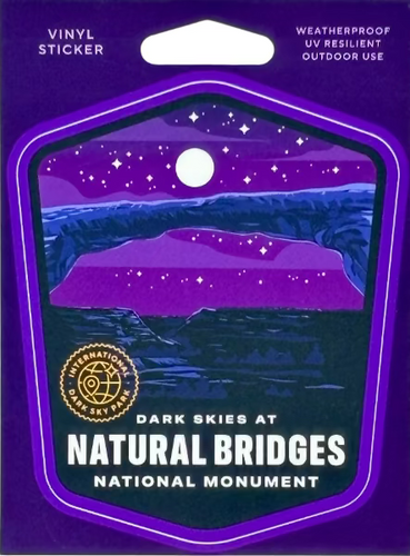 Natural Bridges Dark Skies Badge Sticker